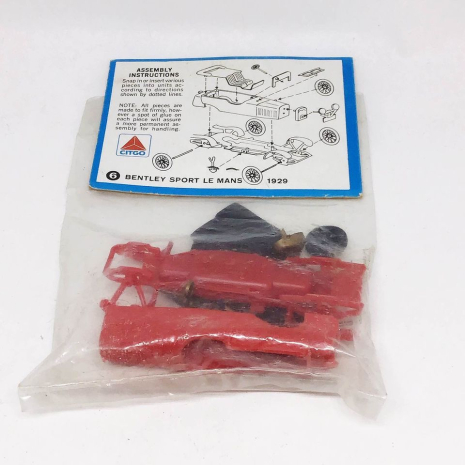 Vintage 1960s Citgo Classic Car Collection- #6 Bentley Sport Le Mans 1929