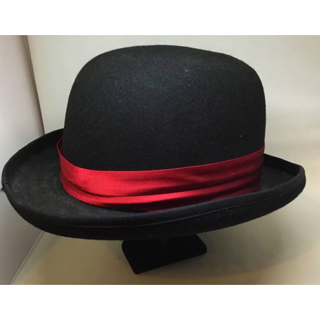 Vintage style Capas Design Wool Derby Bowler Hat- Unisex- Size Medium