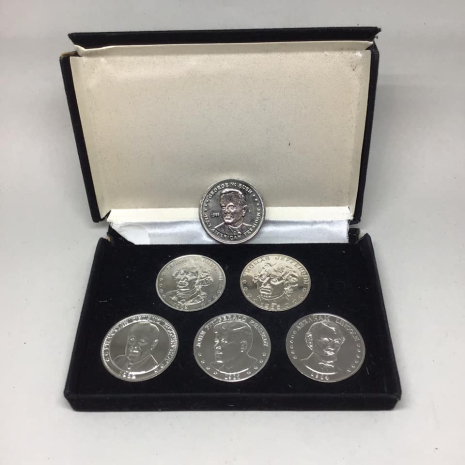 National Historic Mint American Presidents 5 Coin Commemorative Set W/Extra Geor