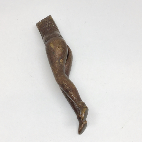 Vintage Adams Solid Brass "Legs" Nutcracker