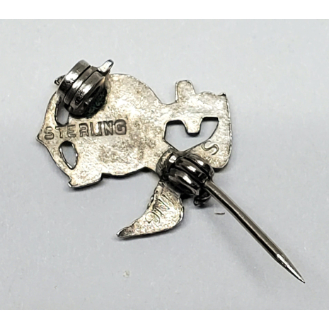 Vintage United States Marine Corps Officer's Collar Insignia