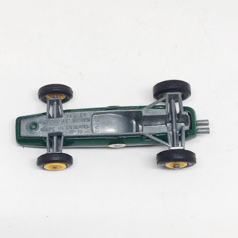 Vintage Matchbox Lesney Number Number 19 Lotus Racing Car