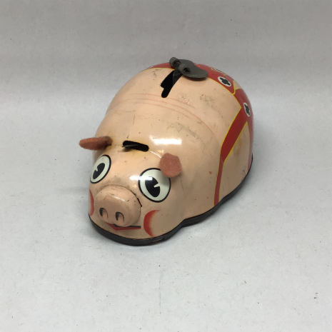 Vintage Japan Tin Litho Yonezawa Toys/Yonezawa Gangu ACE IMP. CO. Friction Toy W