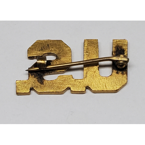Vintage WW1/WW2 United States Army Collar Insignia Pin