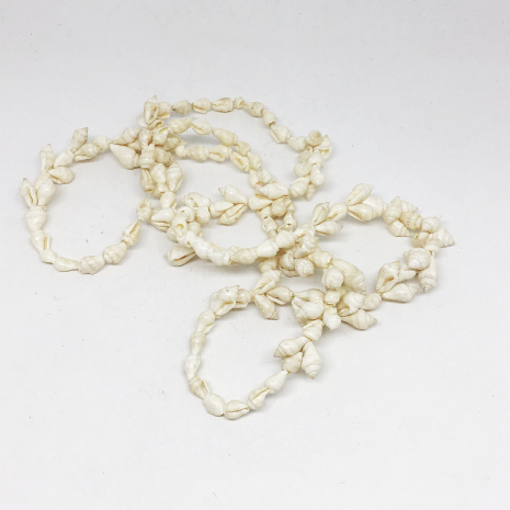 Vintage 36" Hawaiian Lei Tiny Seashell Necklace