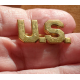 Vintage WW1/WW2 United States Army Collar Insignia Pin