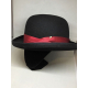 Vintage style Capas Design Wool Derby Bowler Hat- Unisex- Size Medium