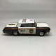Vintage Japan Tin Litho Police Car Friction Toy