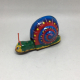 Vintage 1950s KKS Japan Tin Litho Snail Friction Toy