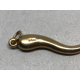 Vintage 1980s 14k Yellow Gold Italian Horn Cornicello Charm.