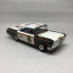 Vintage Japan Tin Litho Police Car Friction Toy