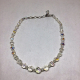 Vintage 1950s Estate Laguna Aurora Borealis Crystal 16" Choker Necklace