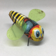 Vintage Shackman NY Tin Litho Wind-Up Bee Toy