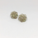 Vintage Western Germany Wired Crystal Cluster Bead Earrings