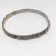 Vintage Oxidized Silver Indian Bangle Bracelets- Set of Two