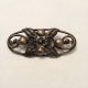 Vintage Marked Sterling Lilypad and Leaf Pin