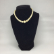 Vintage Graduated 18 Inch Bone Bead Necklace