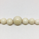 Vintage Graduated 18 Inch Bone Bead Necklace