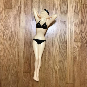 Vintage 1957 Poynter Products Jayne Mansfield Figural Hot Water Bottle