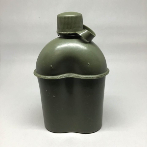 Vintage 1960 Marx Toys Army Canteen