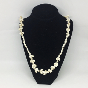 Vintage 36" Hawaiian Lei Tiny Seashell Necklace