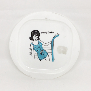 Vintage Irwin Child's/Kid's "Patty Duke" Plastic Play Plate
